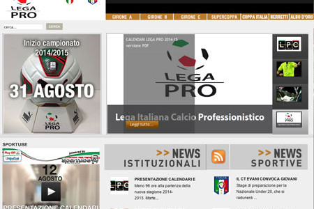 Nasce LegaPro Channel, 1200 partite in streaming