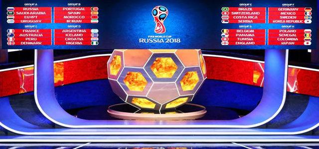 A Mediaset in chiaro i Mondiali di Calcio in Russia nel 2018
