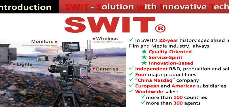 Le novità 2018 di SWIT distribuite da Adcom