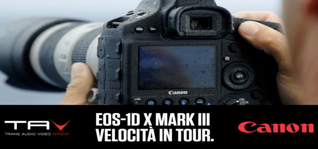 Canon EOS-1D X MARK III, velocità in Tour