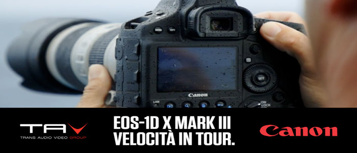 Canon EOS-1D X MARK III, velocità in Tour