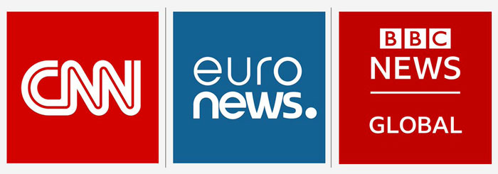 Bbc, Cnn ed Euronews insieme contro il virus