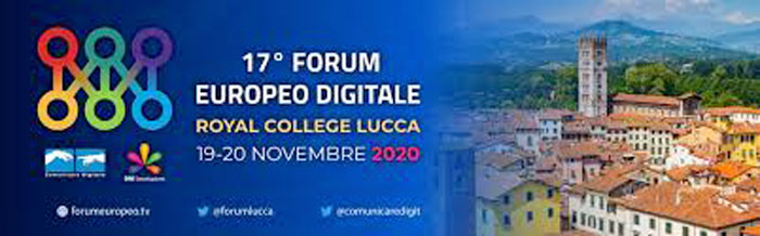 Sarà online l'annuale Forum Europeo Tv di Lucca del 19 e 20 novembre