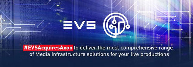 EVS acquista Axon per 10,5 milioni di euro