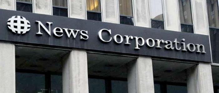 News Corp torna in utile nel trimestre