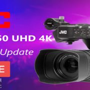 Nuovi aggiornamenti per la videocamera palmare 4K di JVC