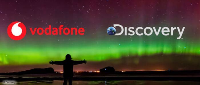 Accordo europeo fra Discovery e Vodafone